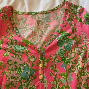 LILLY PULITZER 💕 Palmetto T-Shirt Dress Sz S